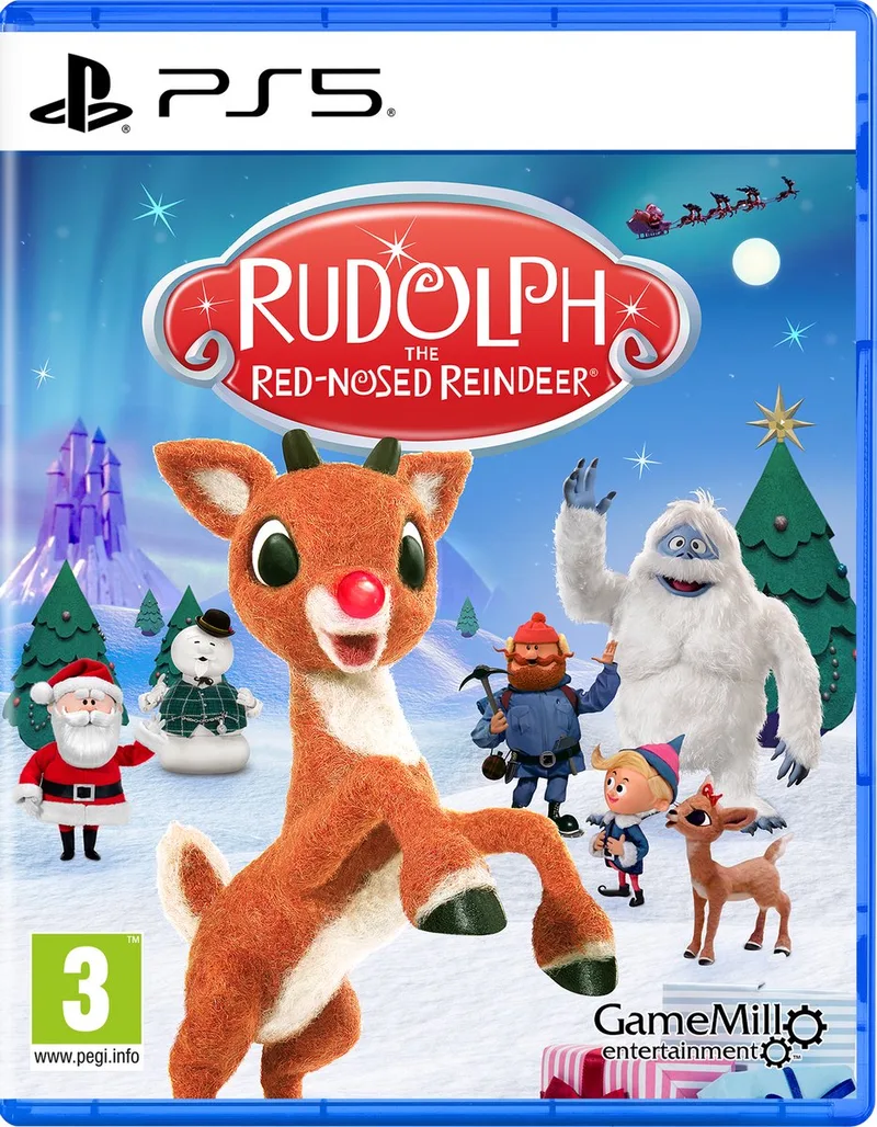 Rudolph The Red-Nosed Reindeer by Mindscape, PS5 – cover