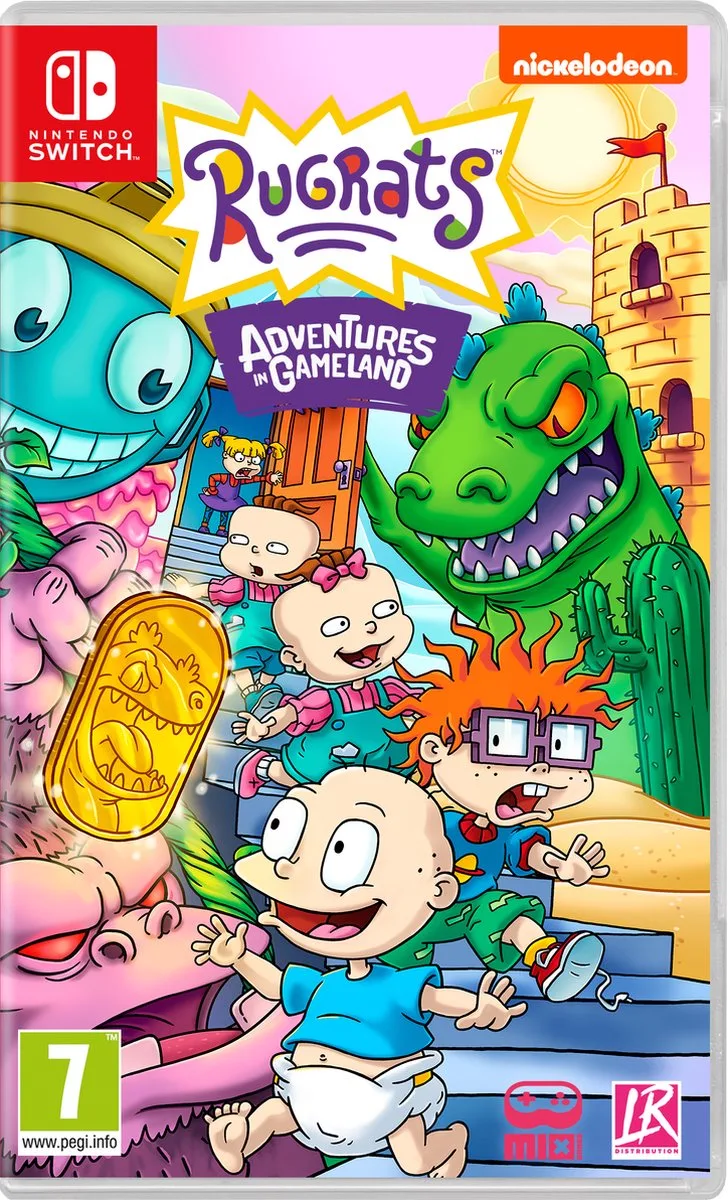 Rugrats: Adventures in Gameland by Mindscape, Nintendo Switch – cover