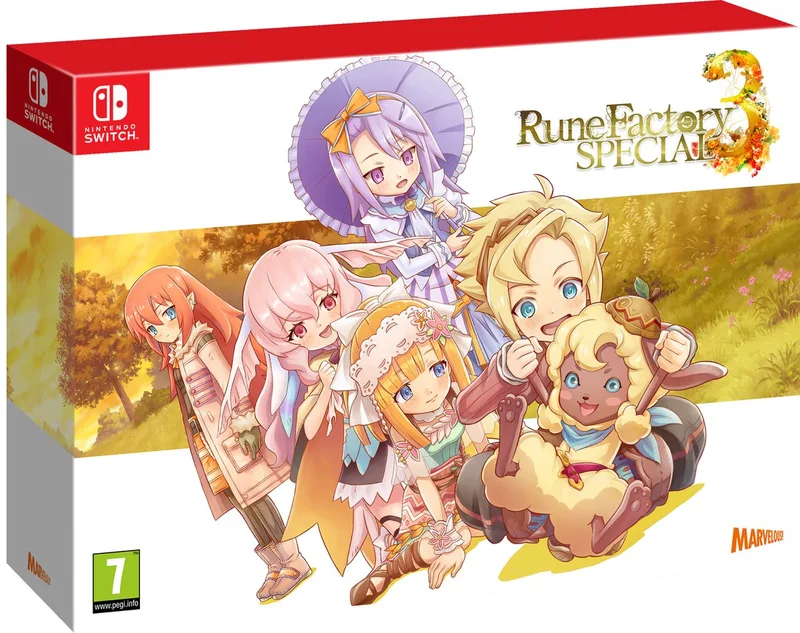 Rune Factory 3 Special Limited Edition by Mindscape, Nintendo Switch – cover