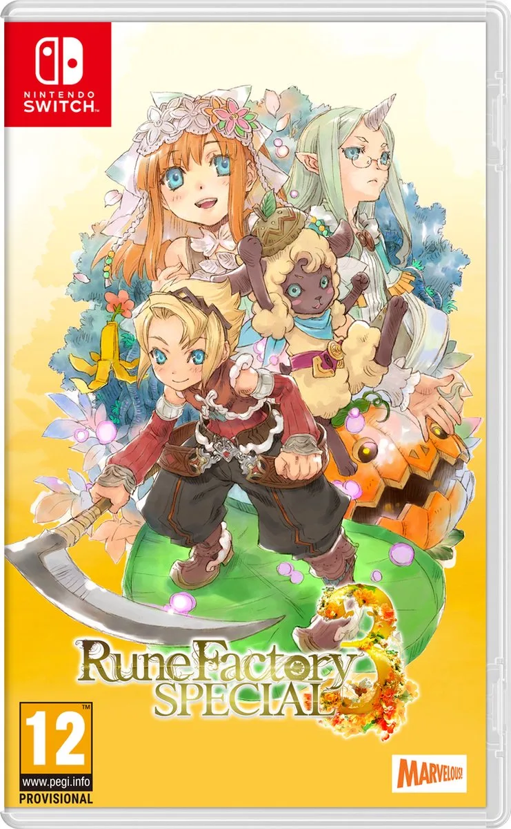 Rune Factory 3 Special by Mindscape, Nintendo Switch – cover