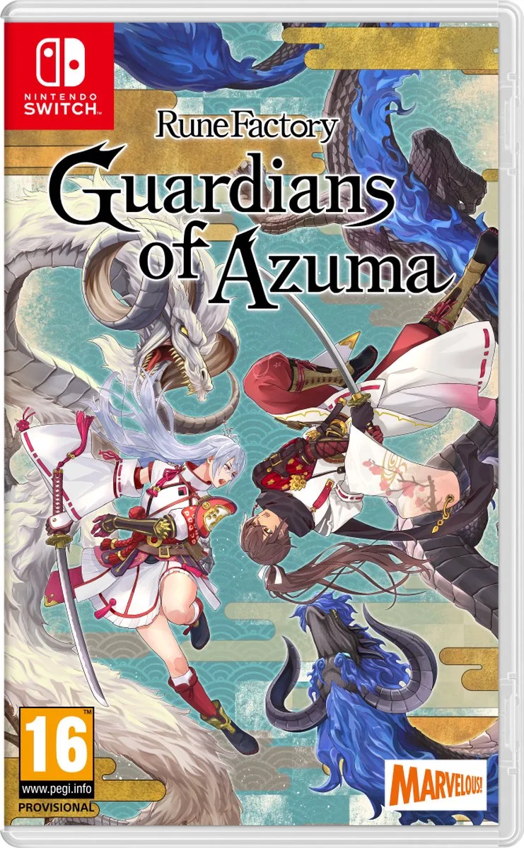 Rune Factory: Guardians of Azuma by Mindscape, Nintendo Switch – cover