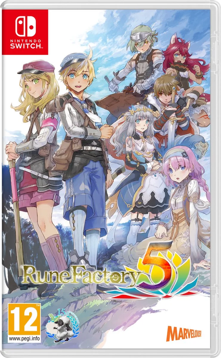 Rune Factory V by Mindscape, Nintendo Switch – cover