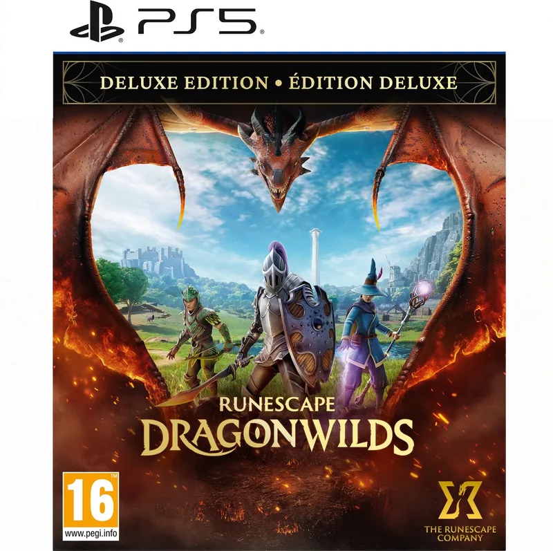 RuneScape Dragonwilds Deluxe Edition by Mindscape, PS5 – cover