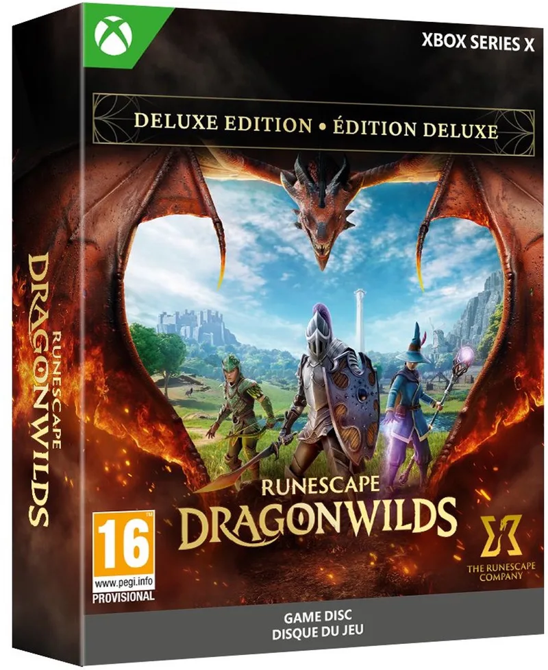 RuneScape Dragonwilds Deluxe Edition van Mindscape, Xbox Series X | S – cover