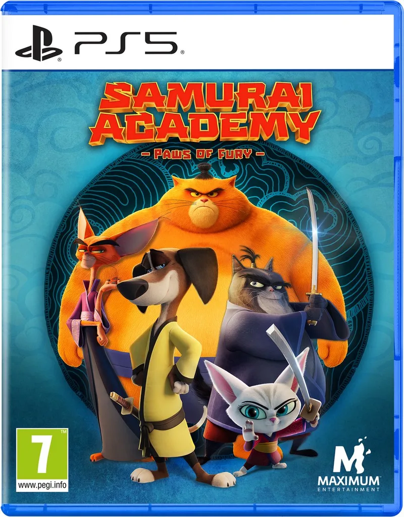 Samurai Academy: Paws of Fury van Mindscape, PS5 – cover