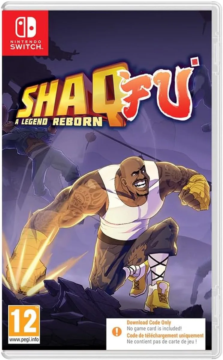 Shaq Fu: A Legend Reborn från Mindscape, Nintendo Switch – omslag