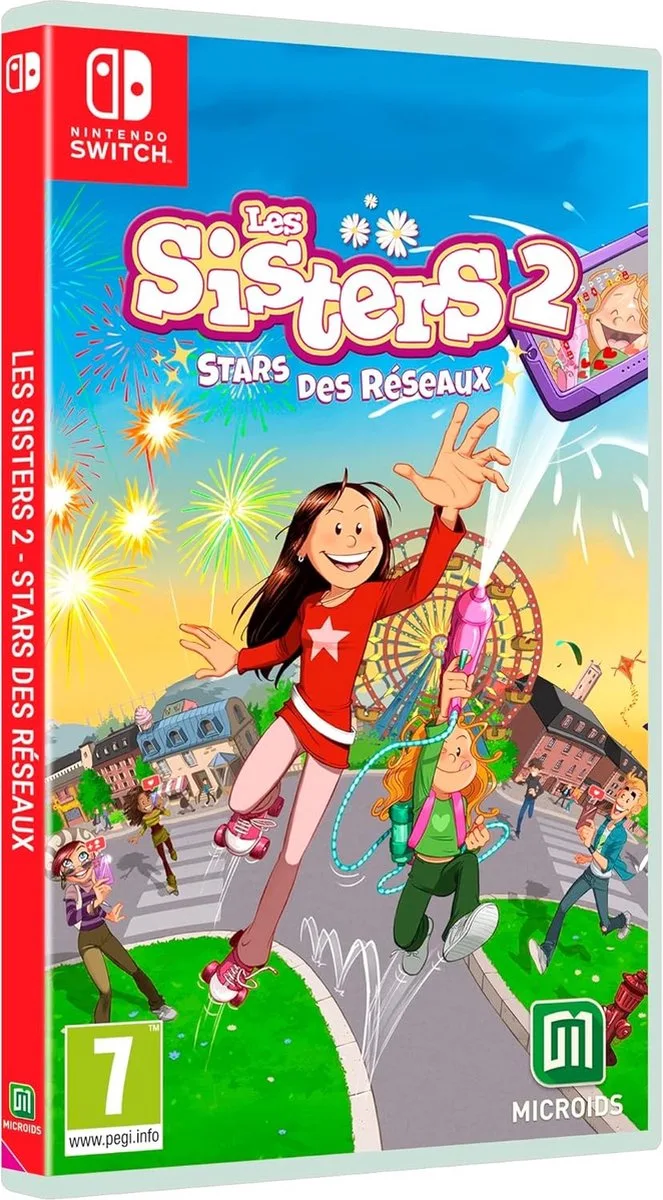 SiSTERS 2 : Road to Fame French version van Mindscape, Nintendo Switch – cover