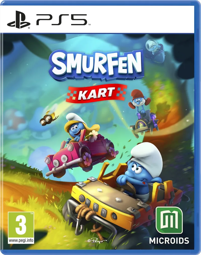Smurfen Kart by Mindscape, PS5 – cover