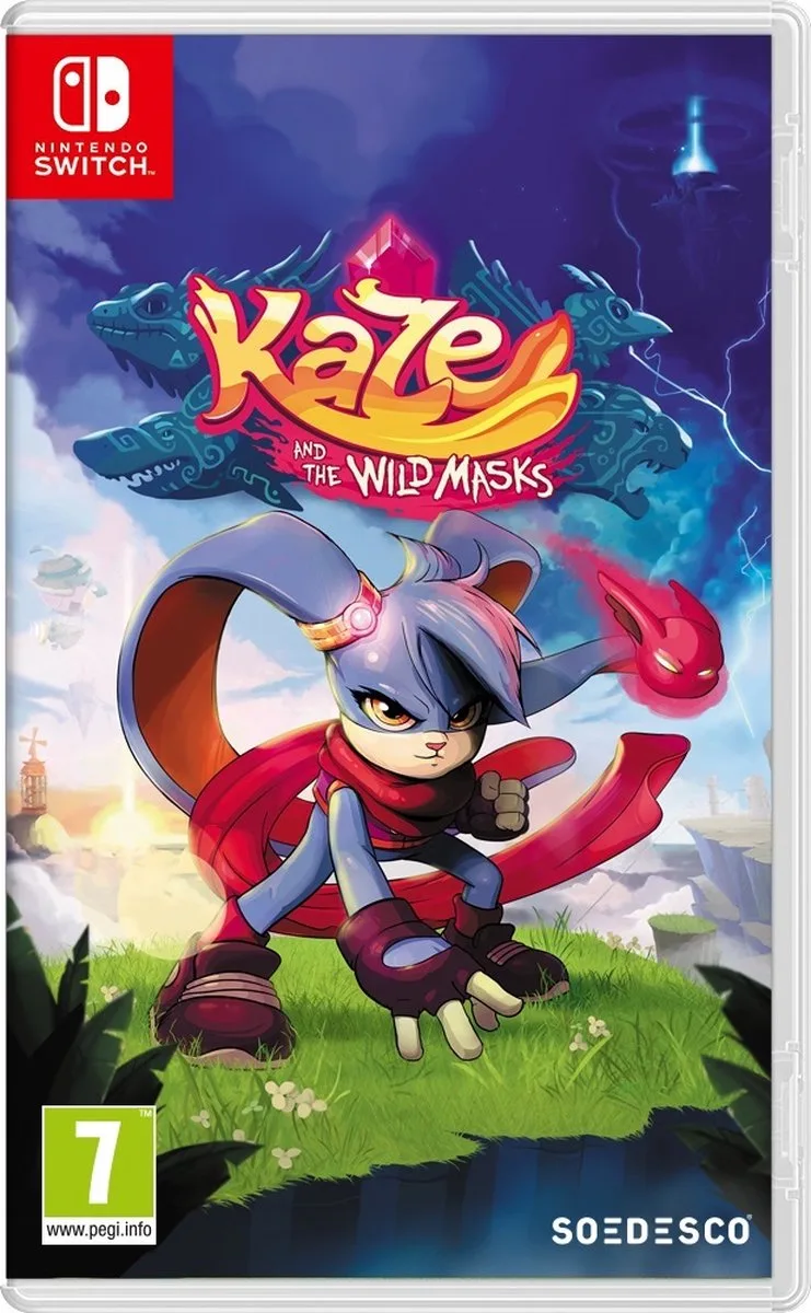 SOEDESCO Kaze and the Wild Masks by Mindscape, Nintendo Switch – cover