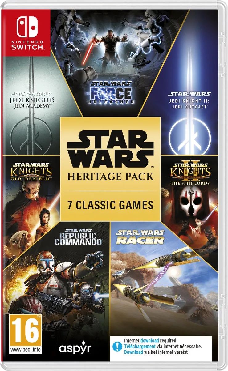 Star Wars: Heritage Pack van Mindscape, Nintendo Switch – cover