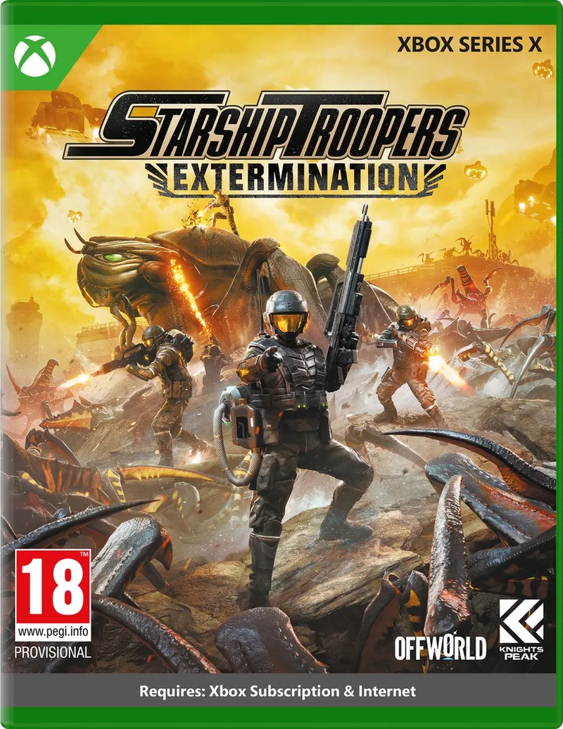 Starship Troopers: Extermination van Mindscape, Xbox Series X | S – cover