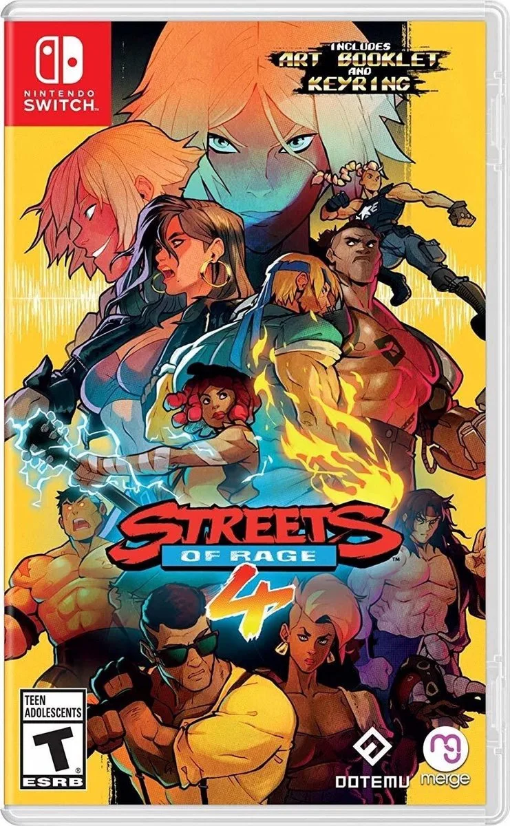 Streets of Rage 4 by Mindscape, Nintendo Switch – cover