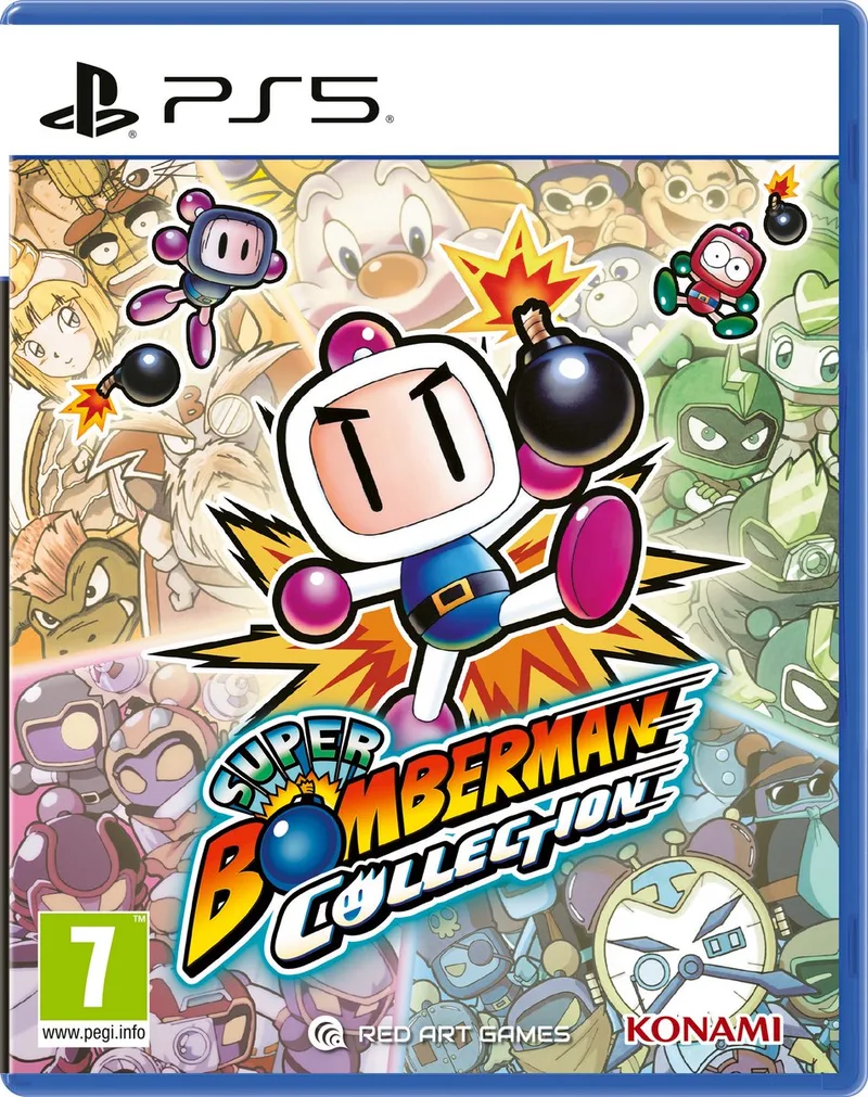 Super Bomberman Collection by Mindscape, PS5 – cover