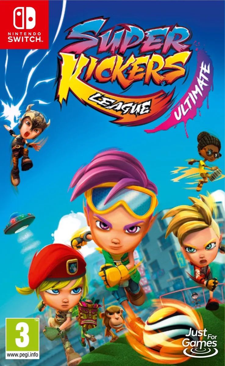 Super Kickers League: Ultimate Edition de Mindscape, Nintendo Switch – jaquette