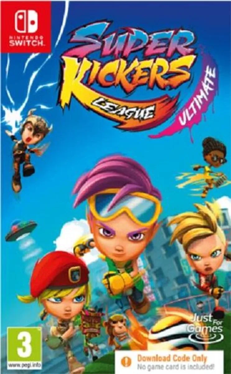 Super Kickers League: Ultimate Edition van Mindscape, Nintendo Switch – cover