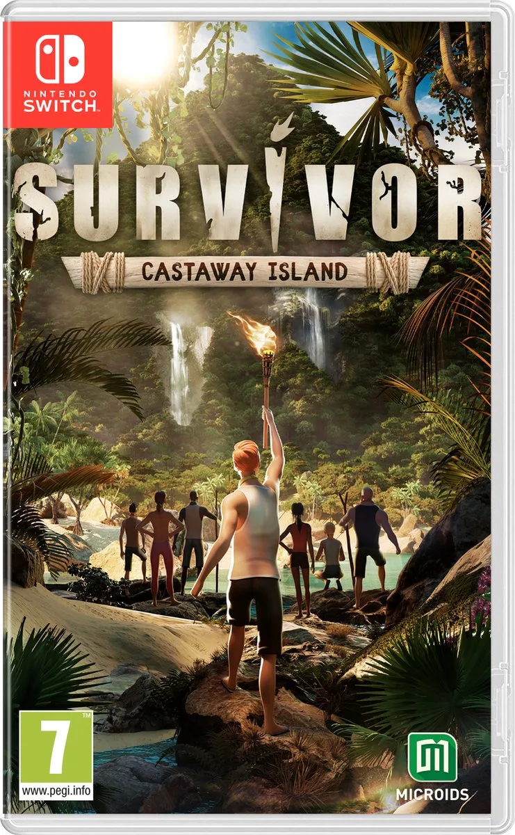 Survivor: Castaway Island van Mindscape, Nintendo Switch – cover