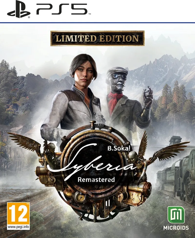 Syberia Remastered Limited Edition van Mindscape, PS5 – cover