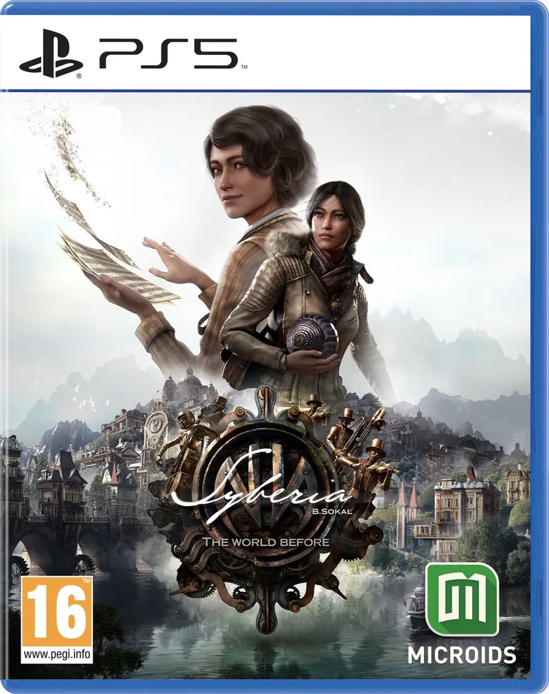 Syberia: The World Before van Mindscape, PS5 – cover