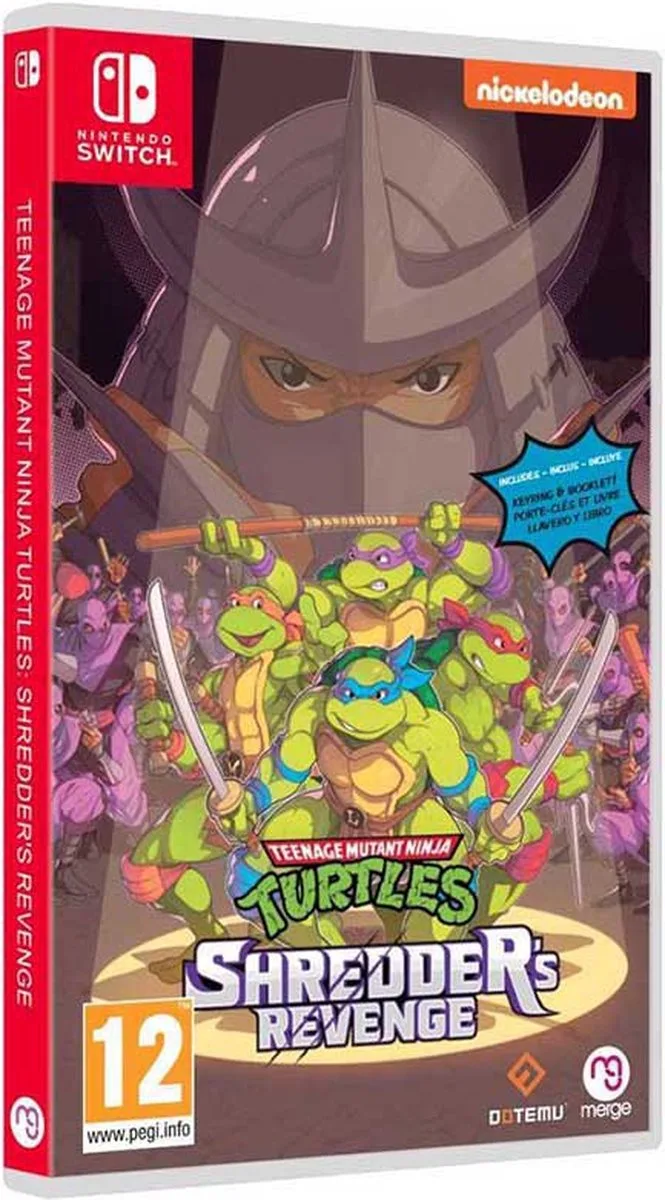 Teenage Mutant Ninja Turtles: Shredder's Revenge by Mindscape, Nintendo Switch – cover