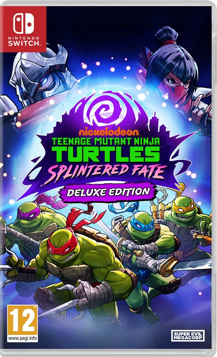 Teenage Mutant Ninja Turtles: Splintered Fate Deluxe Edition van Mindscape, Nintendo Switch – cover