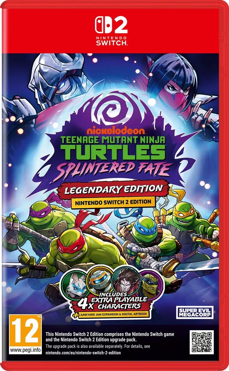 Teenage Mutant Ninja Turtles Splintered Fate Legendary Edition by Mindscape, Nintendo Switch 2 – cover