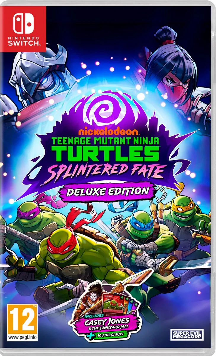 Teenage Mutant Ninja Turtles: Splintered Fate Pipin Hot Collector's Edition van Mindscape, Nintendo Switch – cover