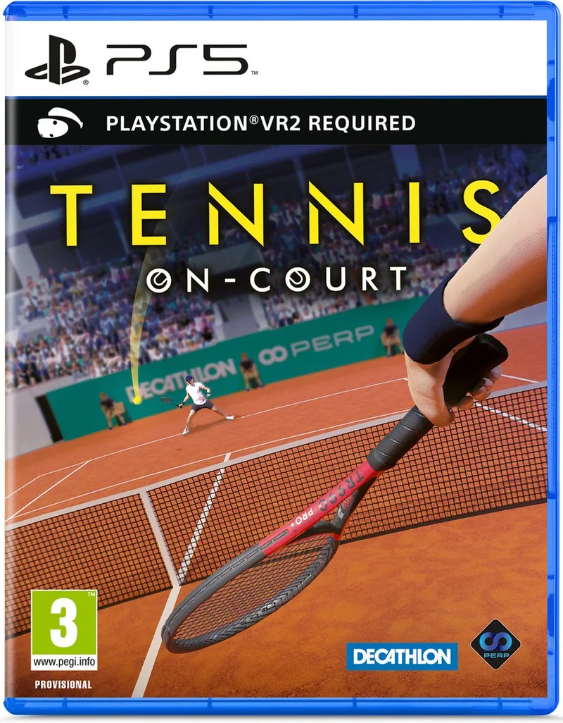 Tennis on court - PS5 / PSVR2 by Mindscape, PS5 – cover