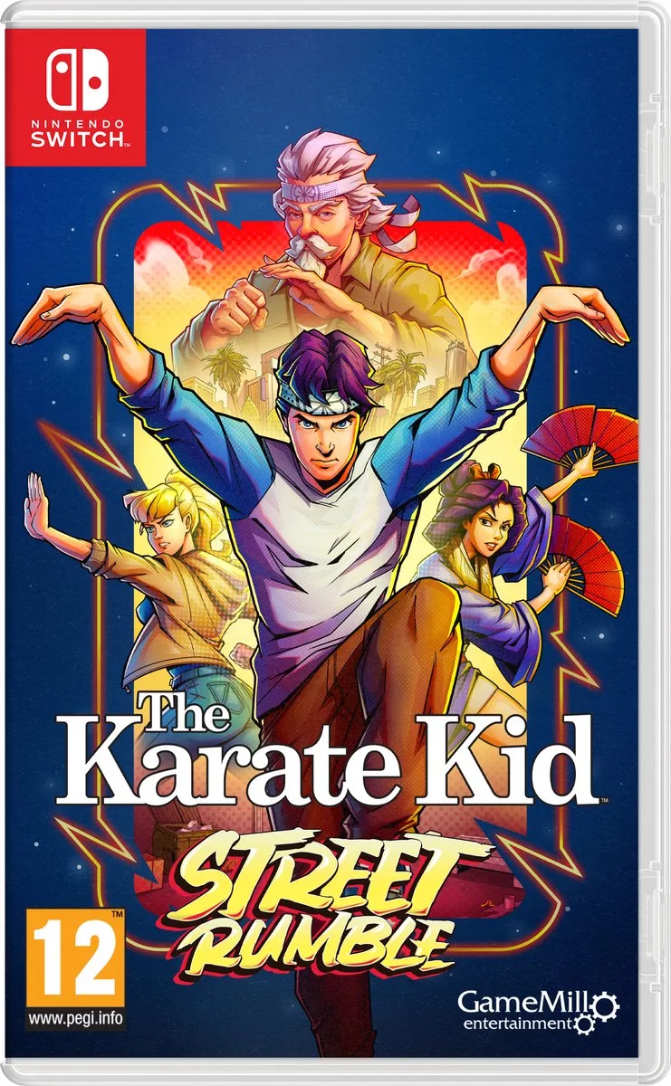 The Karate Kid: Street Rumble van Mindscape, Nintendo Switch – cover