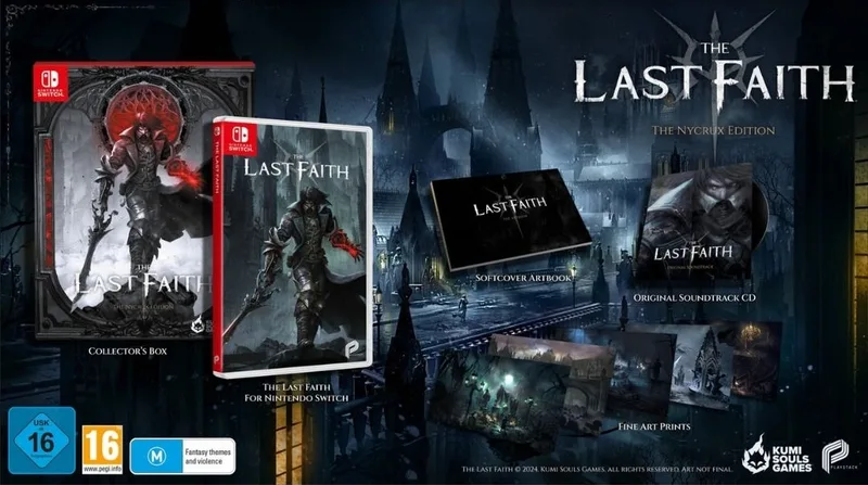 The Last Faith The Nycrux Edition by Mindscape, Nintendo Switch – cover