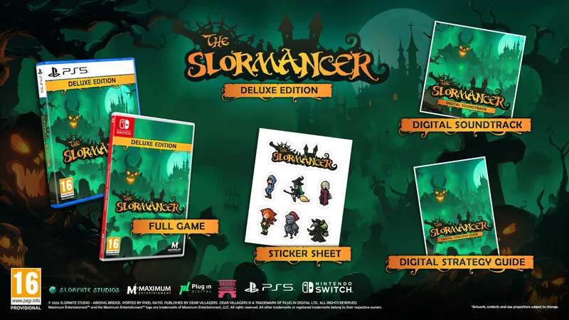 The Slormancer Deluxe Edition by Mindscape, Nintendo Switch – cover