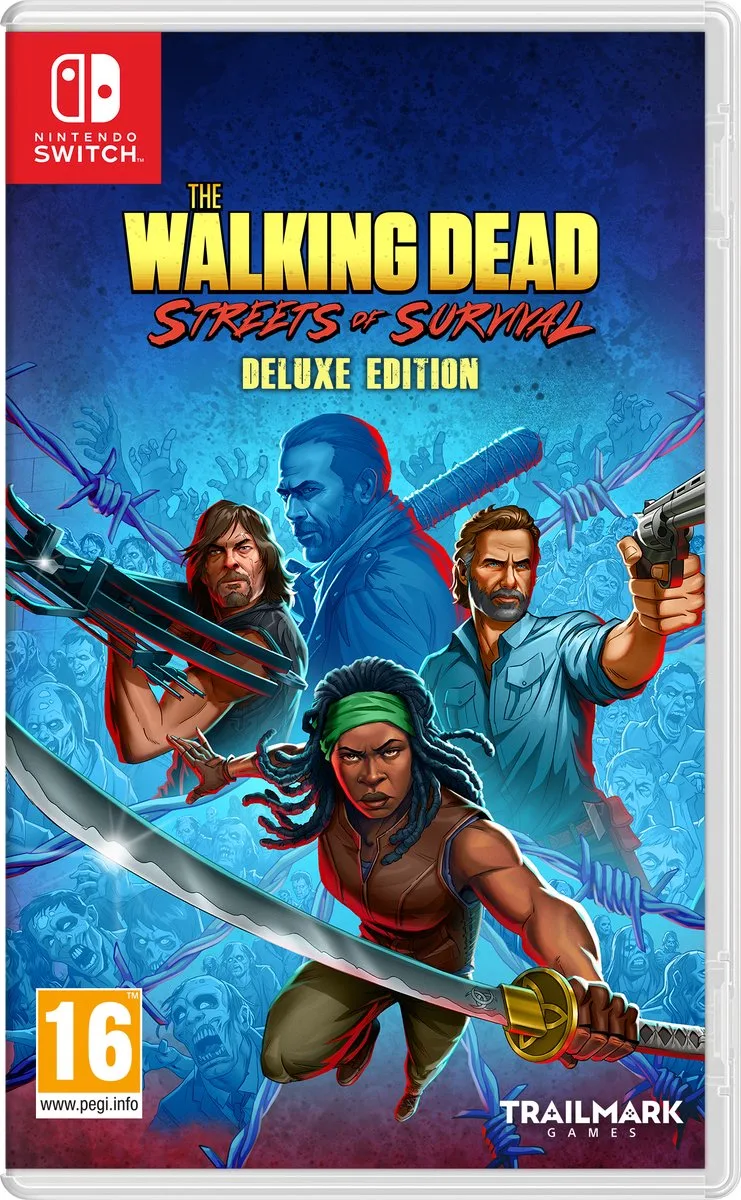 The Walking Dead Streets of Survival - Deluxe Edition de Mindscape, Nintendo Switch – jaquette