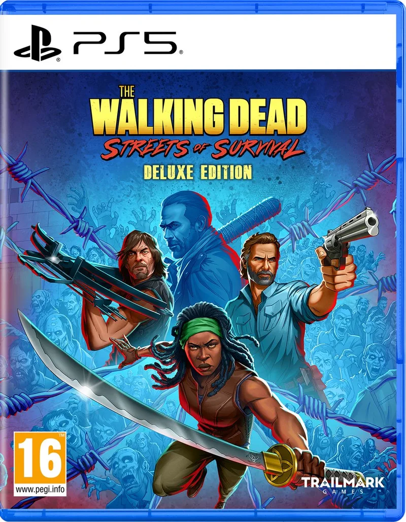 The Walking Dead Streets of Survival - Deluxe Edition van Mindscape, PS5 – cover