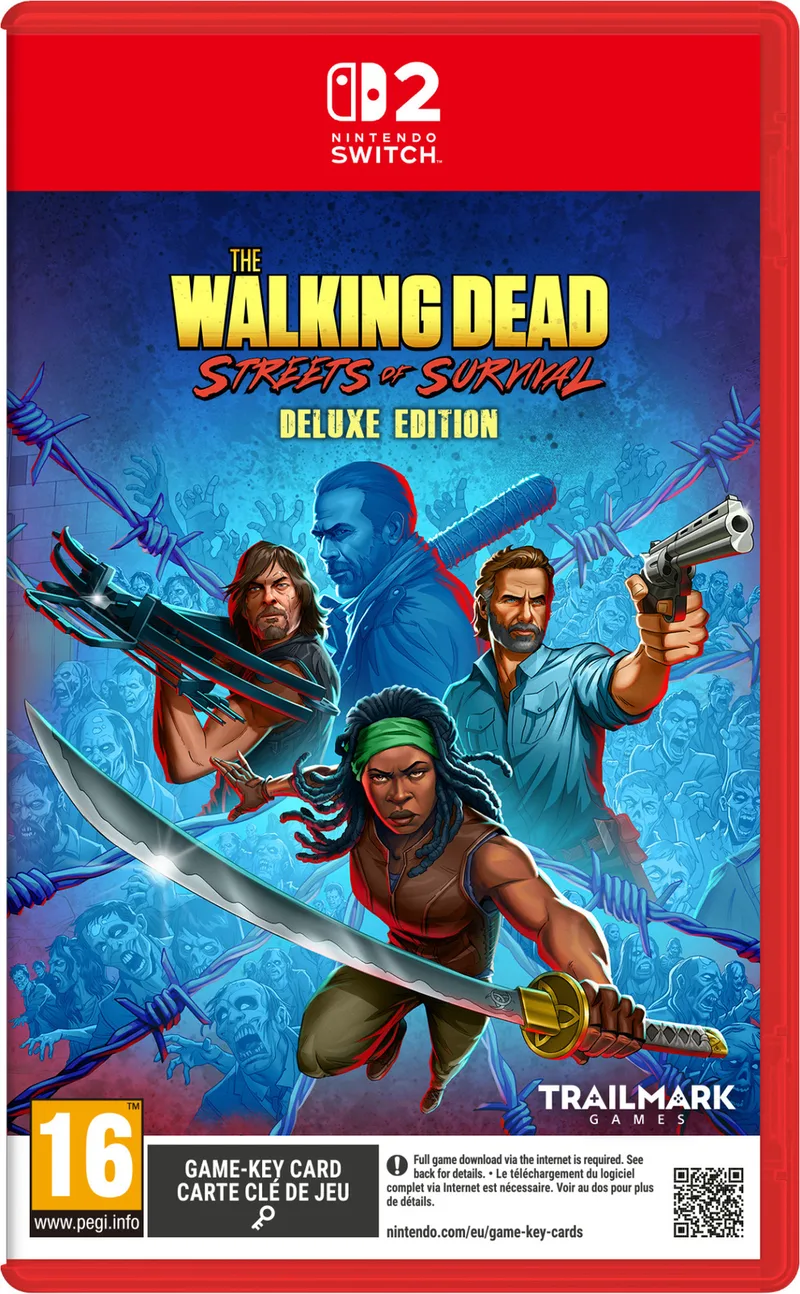 The Walking Dead: Streets of Survival de Mindscape, Nintendo Switch 2 – jaquette