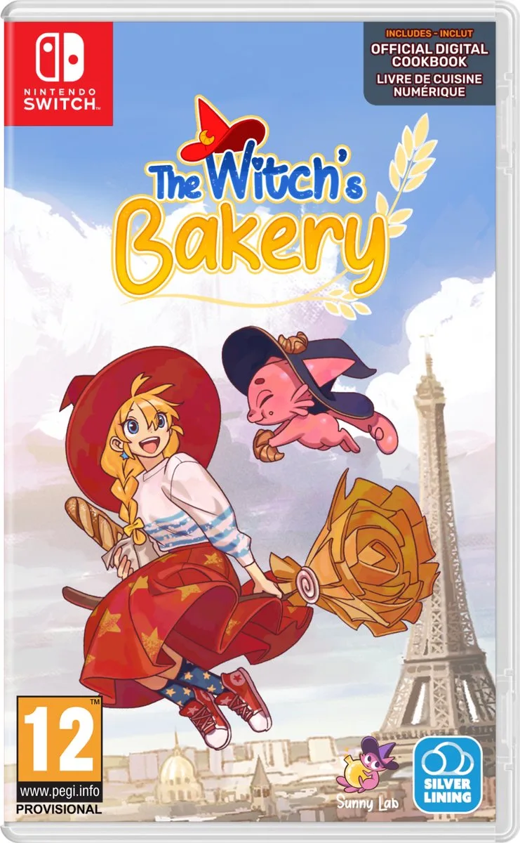 The Witch's Bakery van Mindscape, Nintendo Switch – cover