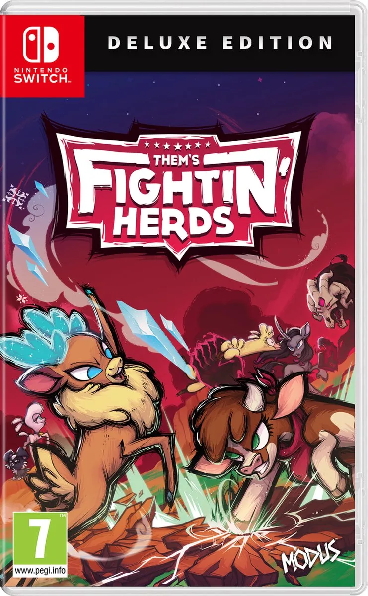 Them’s Fightin' Herds de Mindscape, Nintendo Switch – jaquette
