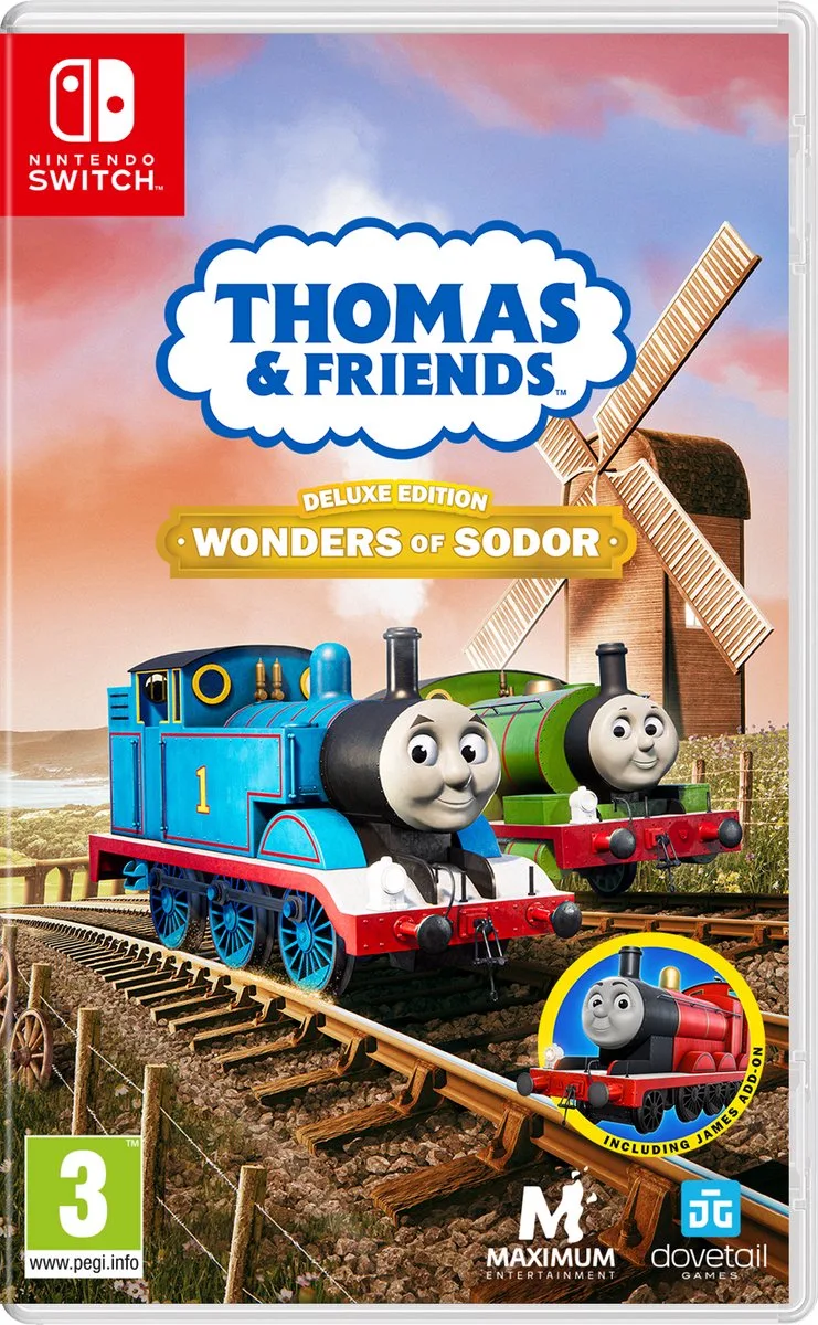 Thomas & Friends: Wonders of Sodor Deluxe Edition by Mindscape, Nintendo Switch – cover