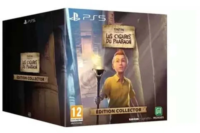 Tintin Reporter: Cigars of the Pharaoh Collector's Edition by Mindscape, PS5 – cover