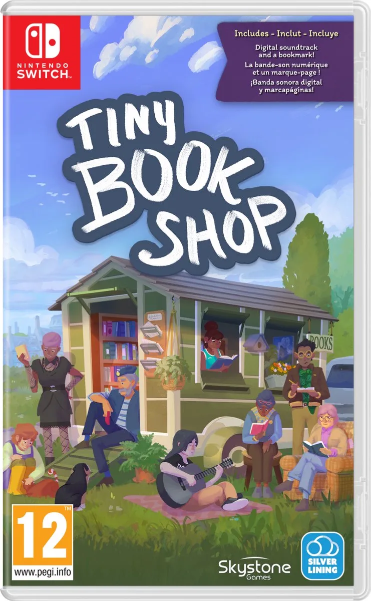 Tiny Bookshop van Mindscape, Nintendo Switch – cover