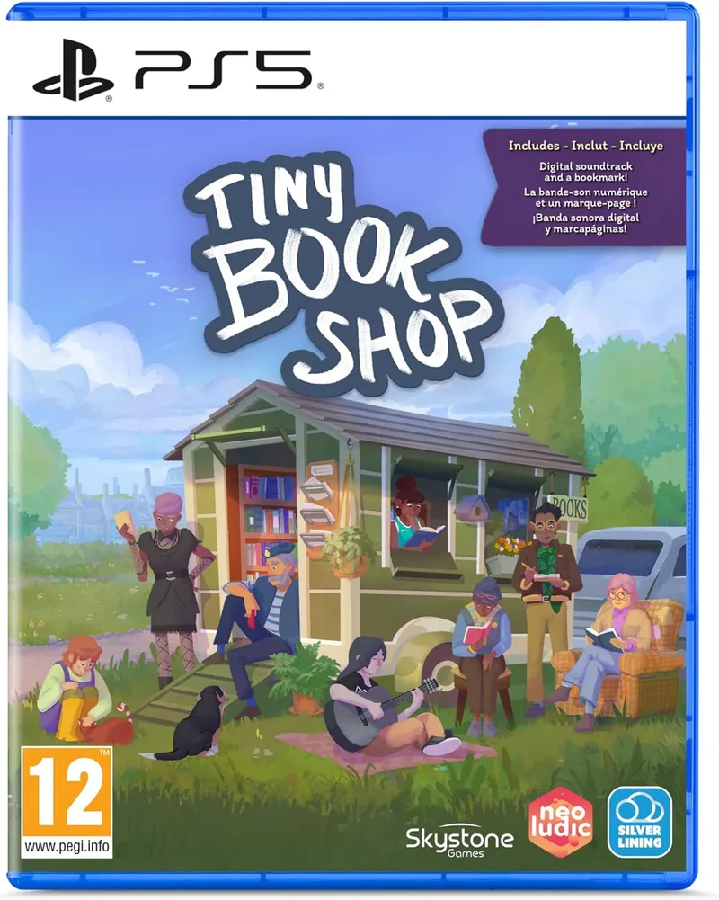 Tiny Bookshop de Mindscape, PS5 – jaquette