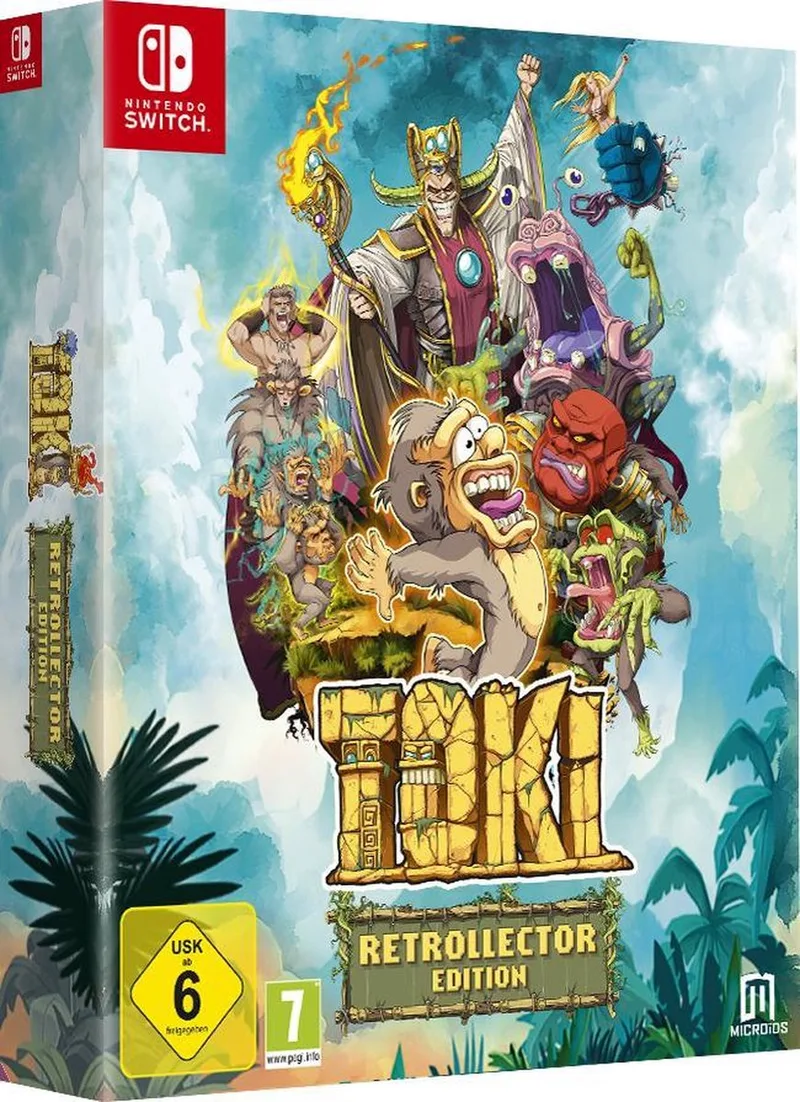 Toki Retrollector Edition by Mindscape, Nintendo Switch – cover