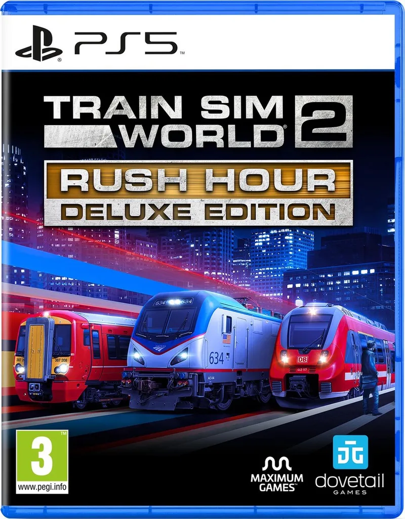 Train Sim World 2: Rush Hour - Deluxe Edition van Mindscape, PS5 – cover