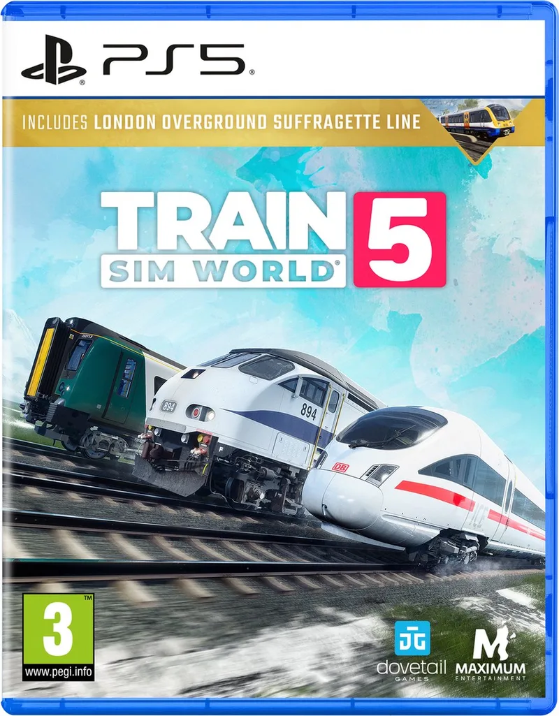 Train Sim World 5 by Mindscape, PS5 – cover