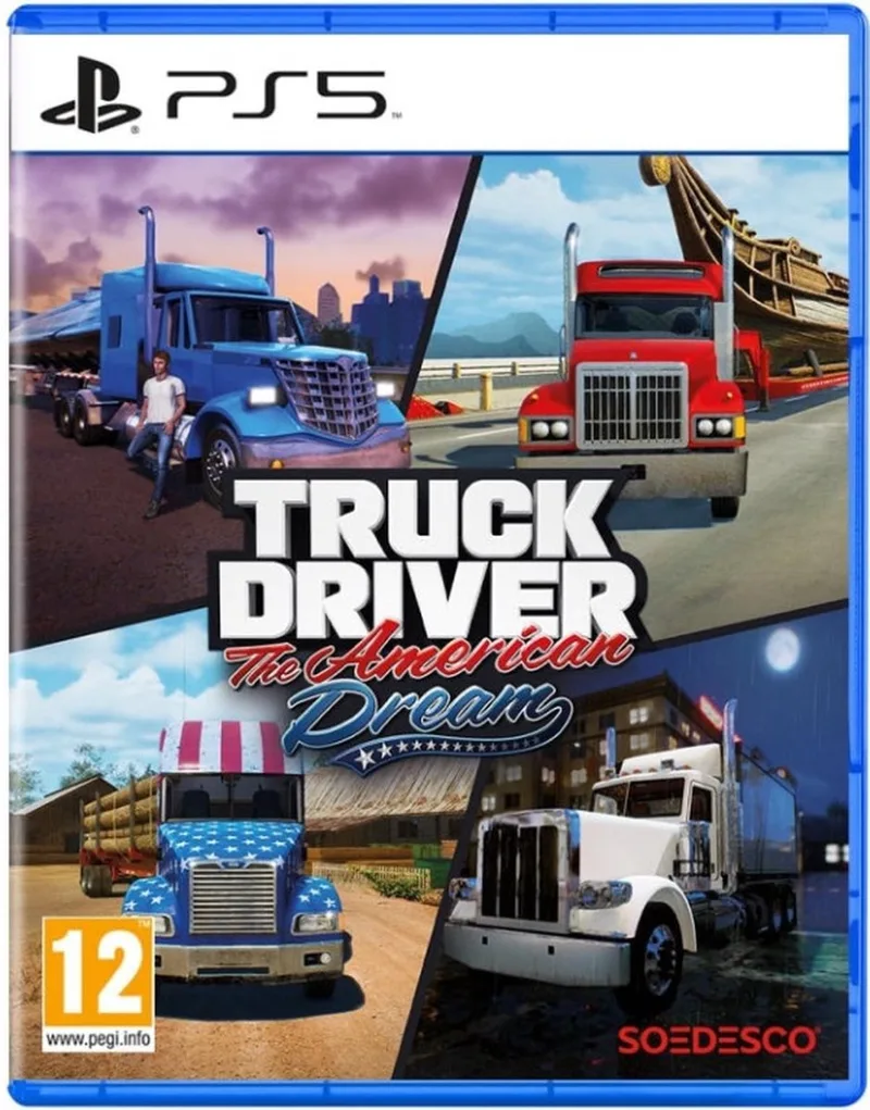 Truck Driver: The American Dream van Mindscape, PS5 – cover