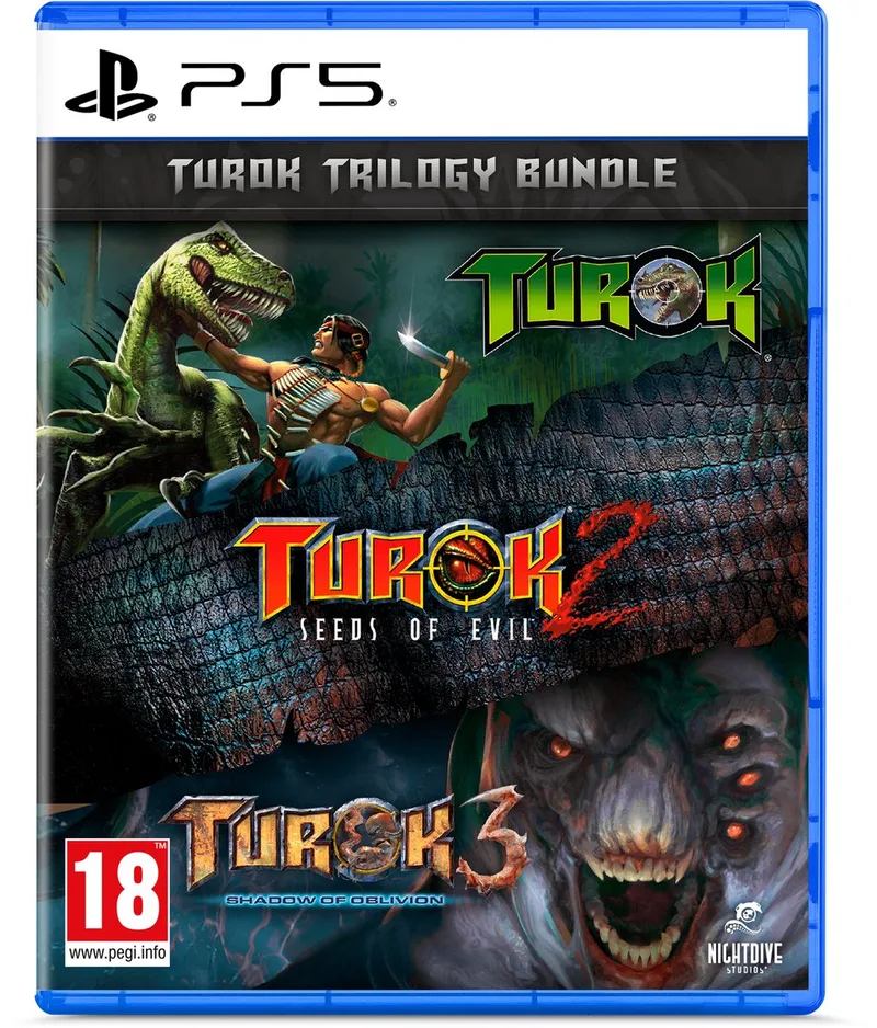 Turok Trilogy Bundle by Mindscape, PS5 – cover