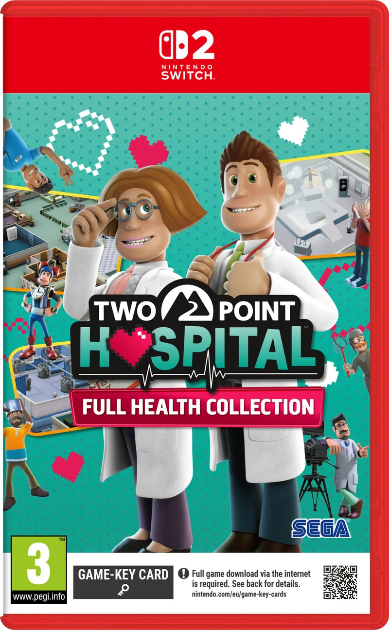 Two Point Hospital: Full Health Collection by Mindscape, Nintendo Switch 2 – cover