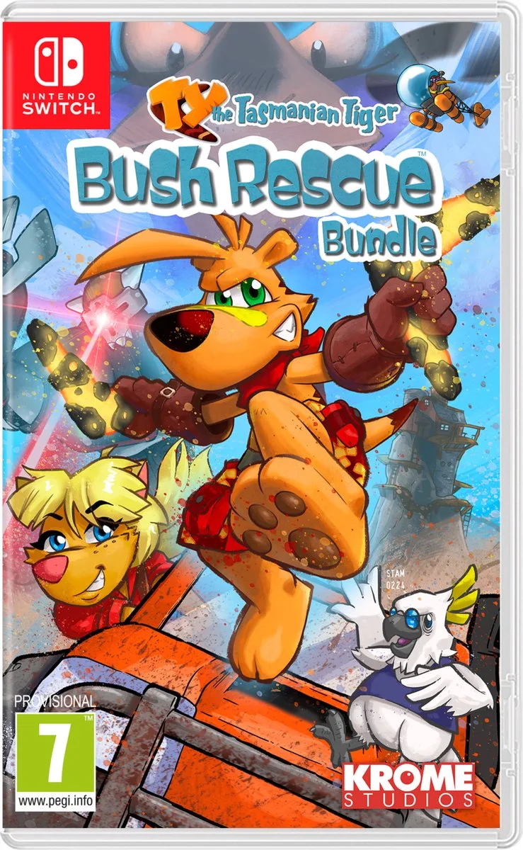 TY the Tasmanian Tiger Bush Rescue Bundle by Mindscape, Nintendo Switch – cover