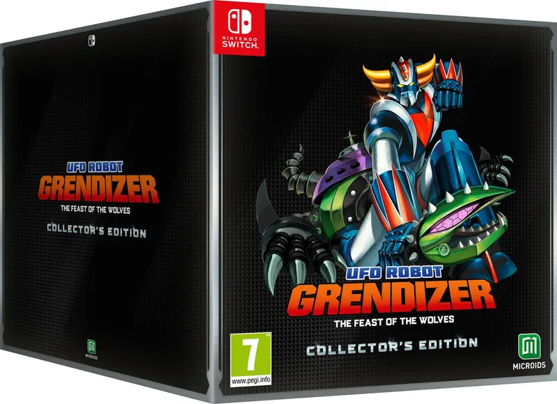 UFO Robot Grendizer: The Feast of the Wolves: Collector's Edition de Mindscape, Nintendo Switch – jaquette
