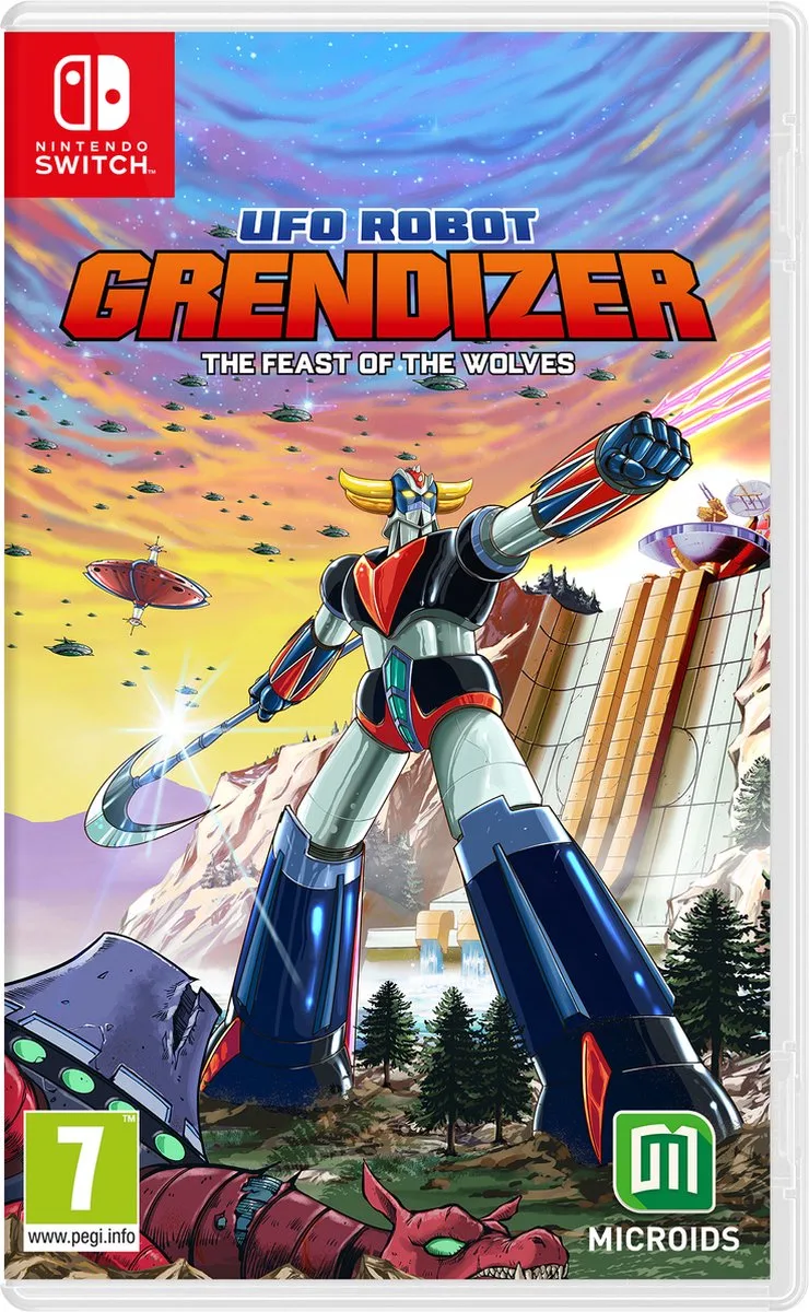 UFO Robot Grendizer: The Feast of the Wolves by Mindscape, Nintendo Switch – cover