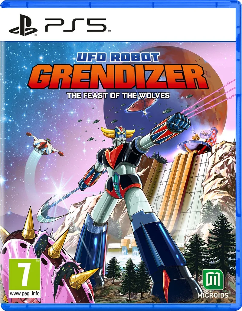 UFO Robot Grendizer: The Feast of the Wolves de Mindscape, PS5 – jaquette