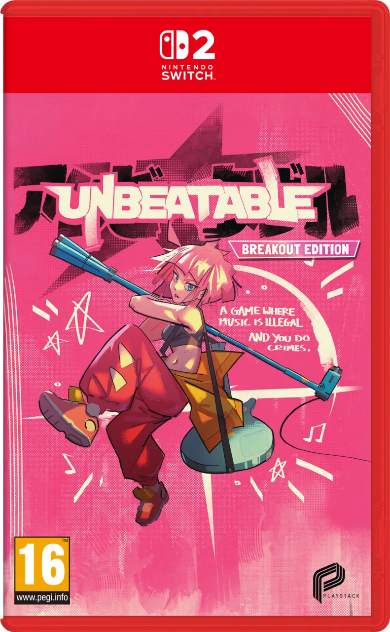 Unbeatable Breakout Edition van Mindscape, Nintendo Switch 2 – cover